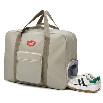 Дорожная сумка с отдельным отделением для обуви Сумки для хранения багажа большой емкости Водонепроницаемая сумка Weekender Tote Bag XM253