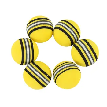 Желтый/красный/синий Мягкий EVA Тренировочный Поролоновый губчатый мяч для гольфа Тренировочные мячи для гольфа