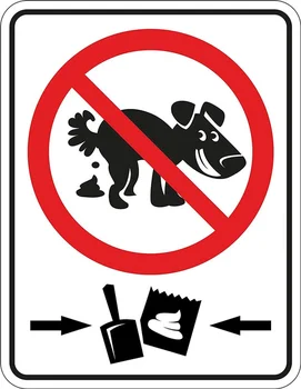 Жестяная табличка с надписью Пожалуйста, обратите внимание: Собачьи какашки запрещены, домашние животные запрещены, выгул собак запрещен, группы знаков запрещены на открытом воздухе
