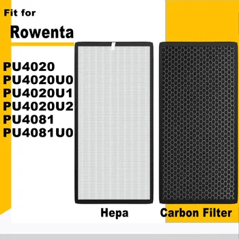 Замена HEPA и Угольного Фильтра XD6074U0 XD6065U0 для Воздухоочистителя Rowenta PU4020 PU4020U0 PU4020U1 PU4020U2 PU4081 PU4081U0