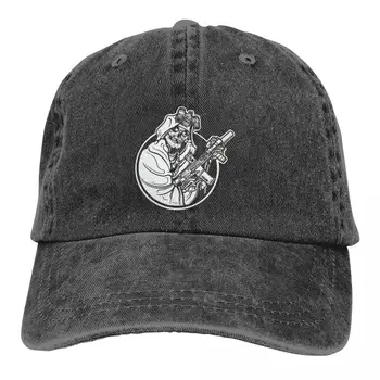 Застиранная мужская бейсболка FOG Gun Skeleton Trucker Snapback Caps, папина шляпа, шляпы для гольфа Forward Observations Group