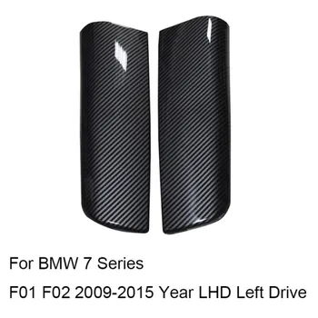 Защитная Накладка Коробки Подлокотника Центральной Консоли Из Углеродного Волокна Для BMW 7 Серии F01 F02 (740i 760Li) 2009-2015 Автомобильные Аксессуары