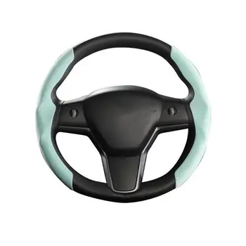 Защитный чехол на руль автомобиля с противоскользящей пленкой, совместимый с аксессуарами для интерьера модели Y 3 2016-2023 гг.