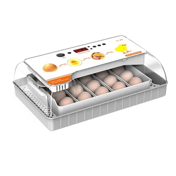 Инкубатор для яиц из 20 штук, Мини-инкубатор для яиц, Бытовой автоматический инкубатор, инкубатор для цыплят на ферме, штепсельная вилка США