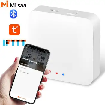 Интеллектуальный беспроводной шлюз, совместимый с Bluetooth, приложение дистанционного управления, дистанционное управление Tuya Smart Life Для дома Alexa Smart Home