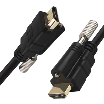 Кабель HDMI HD с винтом M3, фиксированный инженерный соединительный кабель для проектора телеприставки 2.0