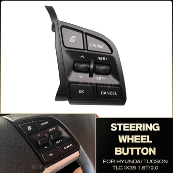 Кнопка Управления Рулем автомобиля Cruise Contro Для Hyundai Tucson TLC IX35 2015- 1.6 T/2.0 Правый Переключатель Громкости Bluetooth Аудио Телефона