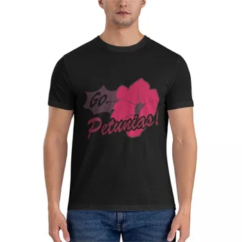 летняя модная футболка для мужчин, купить сейчас женскую классическую футболку Go Petunias, летние топы, футболки для мужчин