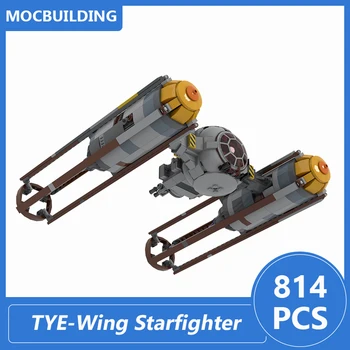Линейная модель Wing UGLY Starfighter Moc Строительные блоки Diy Assembly Bricks Образовательный Креативный дисплей Рождественские Игрушки Подарки 814ШТ