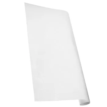Материал рулонного абажура: лист белой льняной ткани, предварительно вырезанный, длина 120 см * 50 см, Настольная лампа 