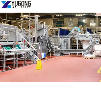 Машина YG Высококачественная Линия по производству Копировальной Бумаги формата А4 80gsm Machine From Paper Recycle Высококачественная Копировальная Бумага Формата А4 80gsm Machine