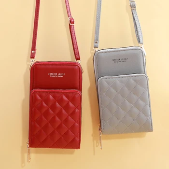 Модная сумка для мобильного телефона через плечо с одним плечом, Мини-универсальная сумка для карт с несколькими позициями, Женская