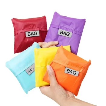 Модные однотонные женские сумки, складная Эко-сумка для покупок, сумка-тоут, многоразовая сумка для хранения продуктов, органайзер, сумки для покупок