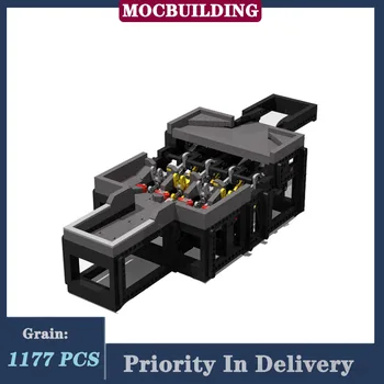 Модуль GBC Motor Machine, Технология строительных блоков MOC, коллекция головоломок, детские игрушки, подарки