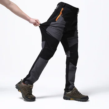 Мужские тактические военные брюки Карго Knee SWAT Army Airsoft Водонепроницаемые быстросохнущие брюки Мужские Уличные пешие прогулки Длинные брюки для скалолазания