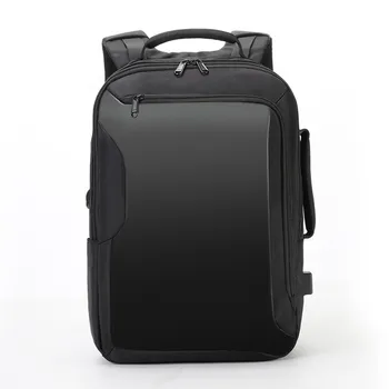 Мужской рюкзак Корейский повседневный мужской рюкзак USB, дышащая и износостойкая деловая сумка для компьютера, дорожная сумка