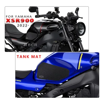 Набор Аксессуаров Для мотоциклов С Черным Логотипом, Противоскользящий Коврик Для Топливного Бака, Комплект Ковриков Для Бака Yamaha XSR900 xsr900 XSR 900 2022 -