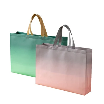 Нетканые сумки для малого бизнеса, складные сумки для хранения большой емкости, Многоразовая продуктовая сумка, сумка-тоут, подарочная сумка, пакеты для подарков