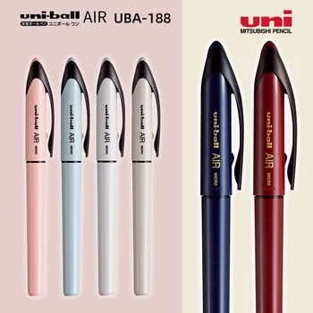 НОВАЯ ручка UNI Black Technology Pen UBA-188 Gold Limited и простая фирменная прямая жидкая ручка с бесплатным контролем чернил 0,5 мм