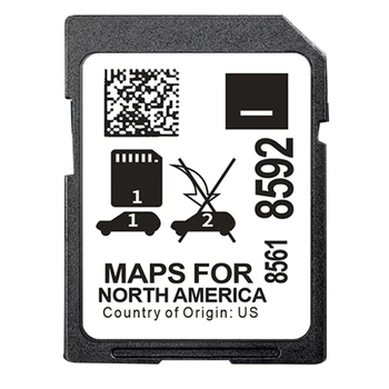 Новейшая карта навигации 2023 8561 8592 Maps для Buick Cadillac Chevrolet GMC 2023 Навигационная система Карта Северной Америки Проста в использовании