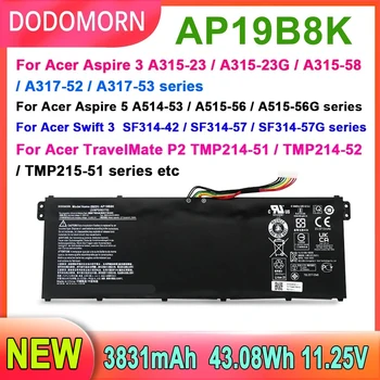 НОВЫЙ аккумулятор для ноутбука AP19B8K для Acer Aspire 3 A315-23 A315-58 A317-52 A317-58,5 A514-53 A514-56, Swift 3 серии SF314-42 43,08 Втч