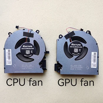 Новый вентилятор охлаждения процессора и графического процессора ноутбука для HP 16-D 16-E TPN-Q263 TPN-Q264 M75721 M75723 M7572