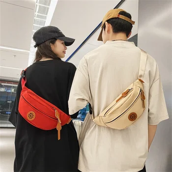 Новый нагрудный рюкзак Oxford Crossbody большой емкости, повседневная портативная сумка Simplicity, сумка для мобильного телефона на одно плечо для мужчин и женщин