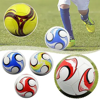 Новый футбольный мяч из искусственной кожи для групповых тренировок, футбольные Бесшовные Мячи для матча команд, Футбольный мяч для спорта на открытом воздухе