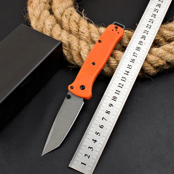 Оранжевый Цвет BM 537 Открытый Тактический Складной Нож Походные Карманные ножи Портативный EDC Инструмент