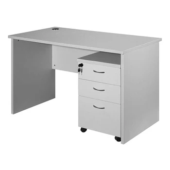 Офисные столы для персонала, стулья, настольные компьютеры, бытовые письменные столы, выдвижные шкафы, для одного человека 1,2-метровый simple