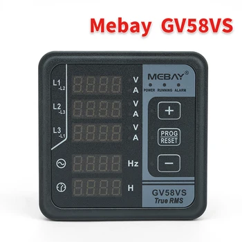 Панель управления генератором GV58 цифровой дисплей напряжения тока Модуль Mebay контроллер