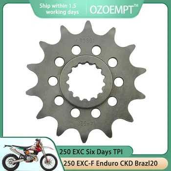 Передняя звездочка мотоцикла OZOEMPT 520-14T Применяется для 250 EXC Six Days TPI, EXC-F Enduro CKD Brazl20, EXC-F Enduro, MXC Motocross,