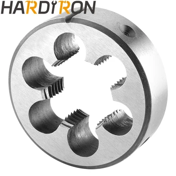 Плашка для нарезания круглой резьбы Hardiron Metric M27, машинная плашка для нарезания резьбы M27 x 3.0 правосторонняя