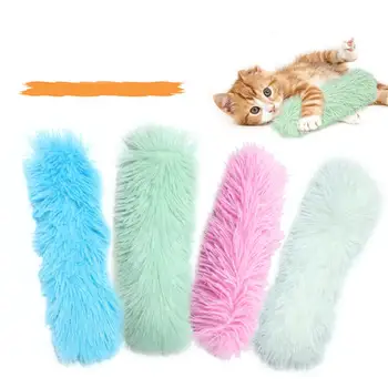 Плюшевая игрушка для кошек, подушка для кошек, Игрушка-дразнилка, игрушки для кошек, Забавная Палочка для кошек, Интерактивная игрушка для кошек, Забавные Принадлежности для кошек