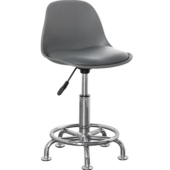 Подъемное вращающееся кресло со спинкой, стул для маникюра, стул кассира, лабораторная инвалидная коляска