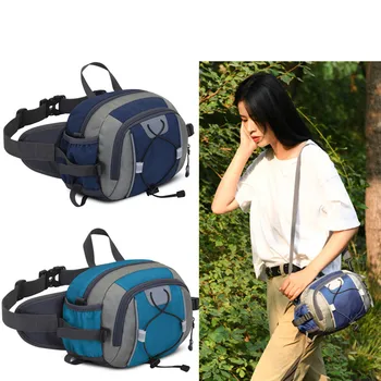 Походная сумка для бега, Альпинистская многофункциональная сумка для столовой, водонепроницаемая нейлоновая сумка-мессенджер на одно плечо