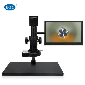 Промышленный микроскоп EOC 16MP H-D-M-I pcb оптический видео цифровой микроскоп для H-D-M-I с 13-дюймовым ЖК-экраном цена