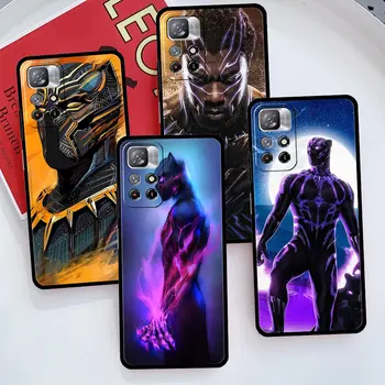 Противоударные Чехлы Marvel Black Panther Two Chadwick Boseman Celulares Для Xiaomi Redmi 9S 8 11 K40 10 Pro 9C 8T 9T 9A 9 K50