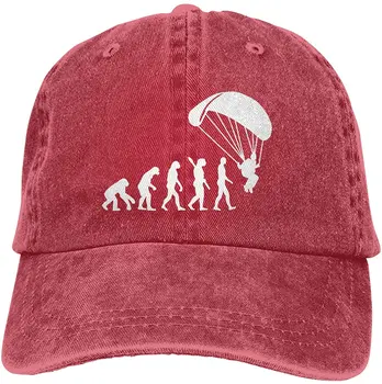 Регулируемая бейсбольная кепка унисекс, классическая охотничья шляпа Skydiver Paraglider Evolution с 6 панелями Snapback