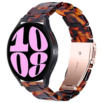 Ремешок из смолы для Samsung Galaxy watch 6 40 мм 44 мм Ремешок Для Смарт-Часов Galaxy watch 5 4 40 мм 44 мм Браслет watch 5 Pro 45 мм Браслет