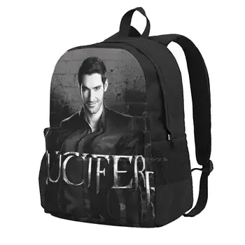 Рюкзак Lucifer для студентов, школьная сумка для ноутбука, дорожная сумка Lucifer Show