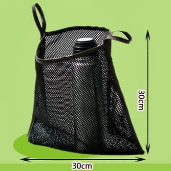 Сетчатая сумка для детской коляски, сумки для хранения одежды, наружный сетчатый карман, аксессуар