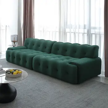 современная мебель для гостиной диван зеленый зона ожидания для отдыха диван для гостиной итальянский современный диван r37