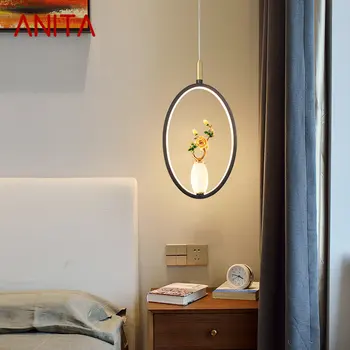 Современный креативный Подвесной светильник ANITA в форме вазы из нефритовой тыквы, Декоративный светильник для домашнего кабинета, спальни