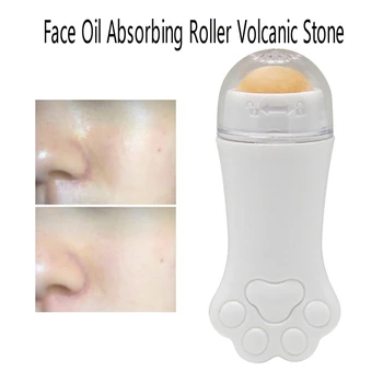 Средство для ухода за кожей лица с натуральным вулканическим роликовым маслом Rolling Stone Для очищения лица, впитывающий масло роликовый шарик