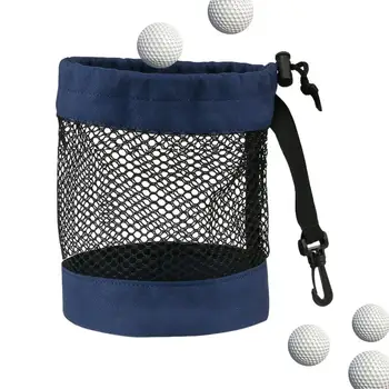 Сумка для мяча для гольфа, сумка для футболок для гольфа, сетчатый нейлоновый чехол для мяча для гольфа, сумка для хранения, переносная сумка для гольфа большой емкости для