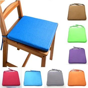 Съемная подушка для обеденных стульев, Подушки для сидения квадратного кухонного офисного стула, домашний декор, нескользящие подушки для дивана, автомобильного кресла