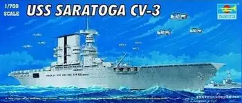 Трубач 05738 1/700 USS Saratoga CV-3