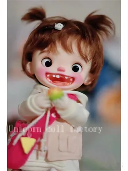 У новой озорной девочки отсутствуют зубы, усовершенствованная игрушка из смолы Qbaby1/6bjd кукла Tom Высококачественный подарок, можно выбрать макияж