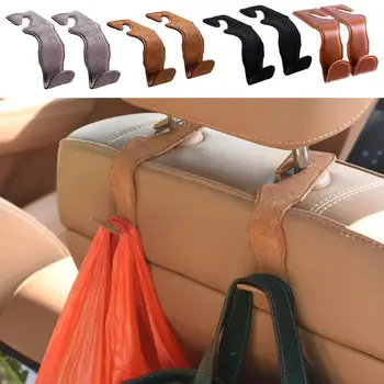 Универсальный автомобильный органайзер на заднем сиденье, крючки для подголовника, крючок для обновления автомобильного салона, вешалка для хранения, автомобильные аксессуары